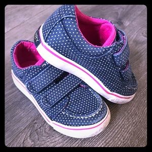 Sperry velcro top sider shoes